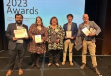 Sun shines at awards night