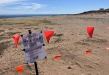 Locals keep helipad clear