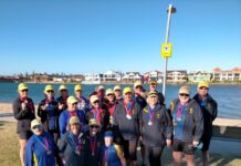 A sunny day for fiery Dragons