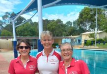 Masters take the pool