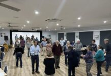 Bush dancing at Yankalilla for Lions