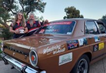 Flexing muscle for charity