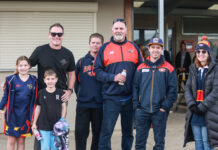 Faces at local footy