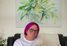 Sophie is a special pup