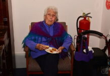 Lorraine, a true volunteer