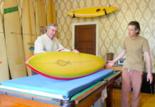 Simon’s surfing passion