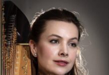 Harpist Horwood performs at Newland