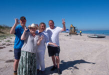 Pontoon proves popular at Normanville Beach