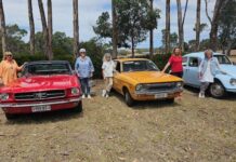 Chicks with classic cars form group