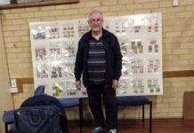 Postcard president comes to town