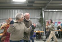 Bush dance at Yankalilla