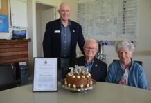 Gordon Black turns 100