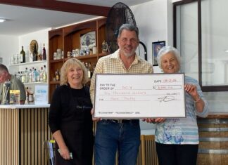 Mayor cooks dinner for community