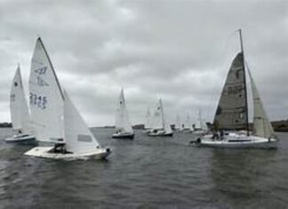 Rig up for Clayton Bay Rat Race Regatta