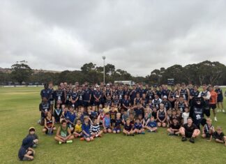 Panthers lead junior clinic at Encounter Bay