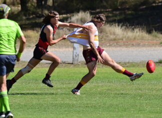 Trial games at Mt Compass